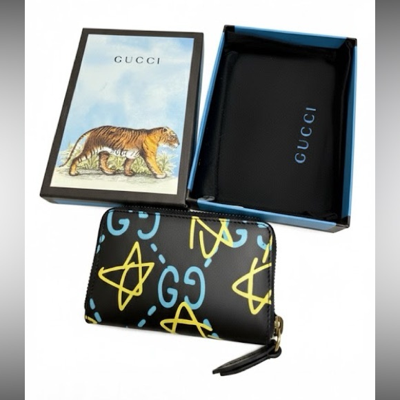 Gucci NWT Ghost Leather Wallet - Full Inclusion - Picture 3 of 6